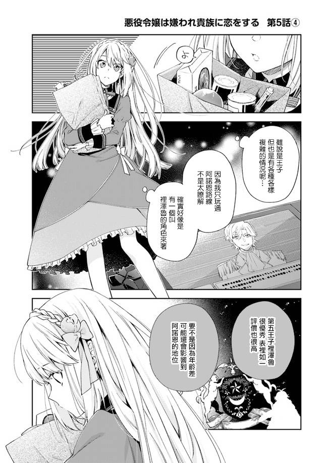 恶役千金和被讨厌的贵族陷入爱河韩漫全集-第05话无删减无遮挡章节图片 