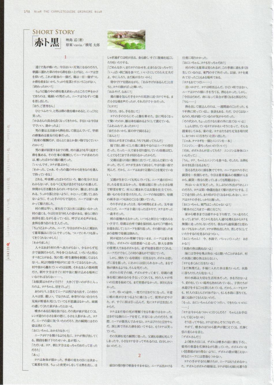 《尼尔：完全形态/伪装者》资料设定集韩漫全集-全一卷无删减无遮挡章节图片 