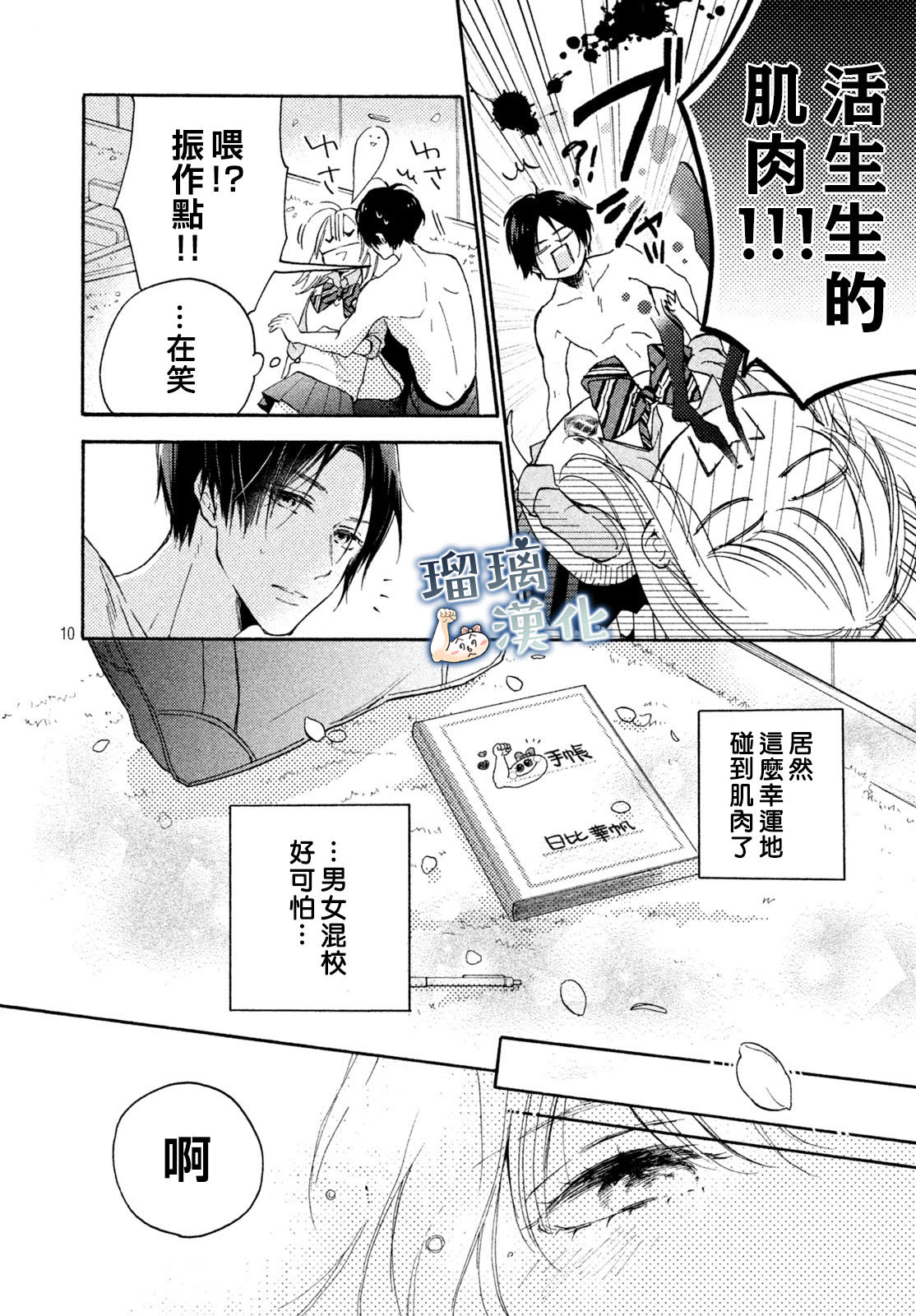 被枣学长奴役的日子韩漫全集-第01话无删减无遮挡章节图片 