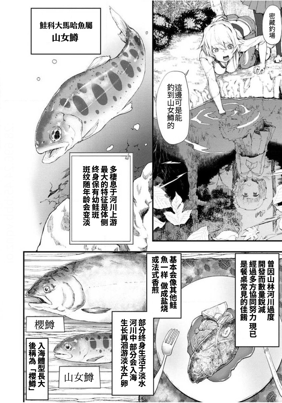 颜艺少女的钓鱼饭韩漫全集-第01话无删减无遮挡章节图片 