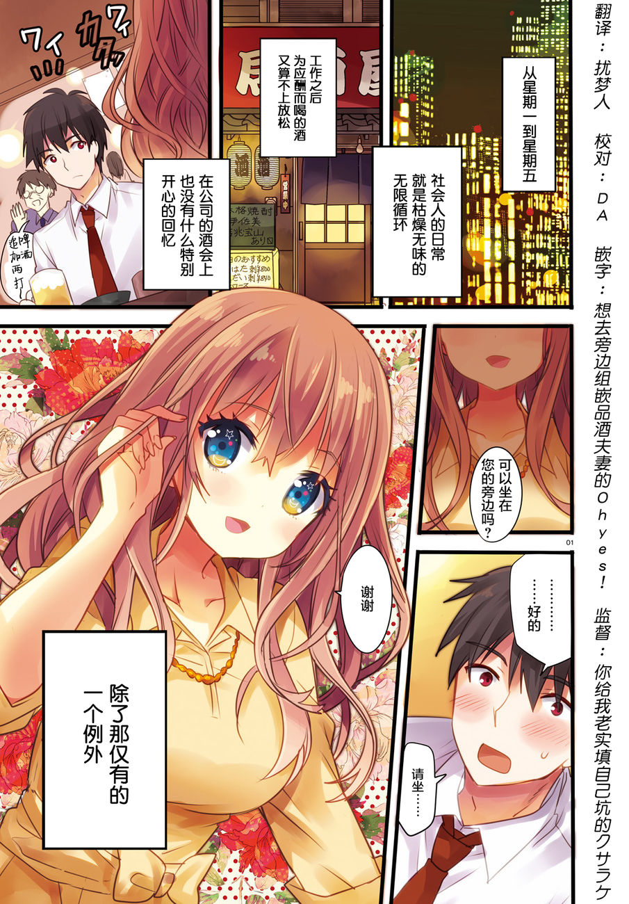 喜欢与漂亮的大姐姐一起喝酒吗？韩漫全集-第01话无删减无遮挡章节图片 
