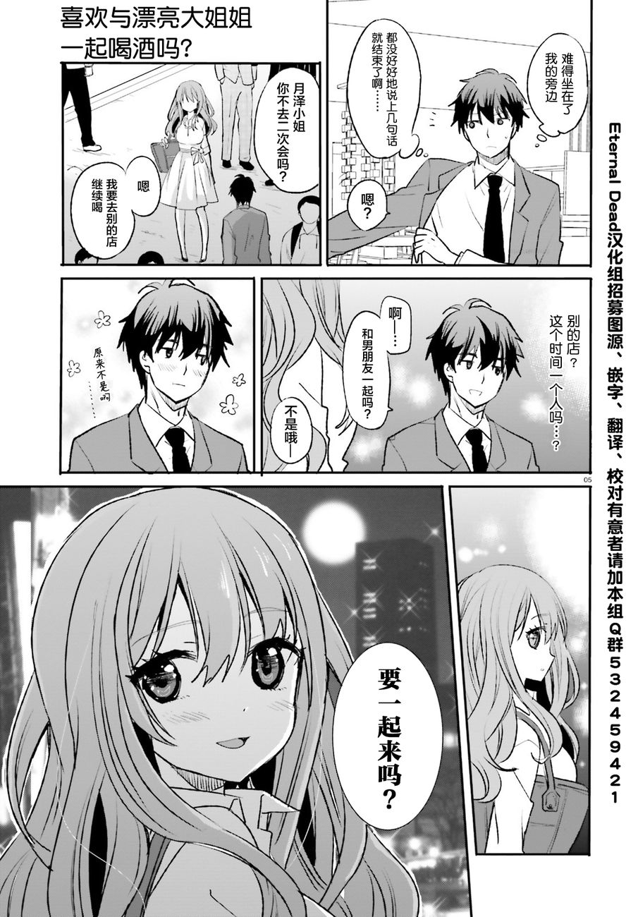 喜欢与漂亮的大姐姐一起喝酒吗？韩漫全集-第01话无删减无遮挡章节图片 