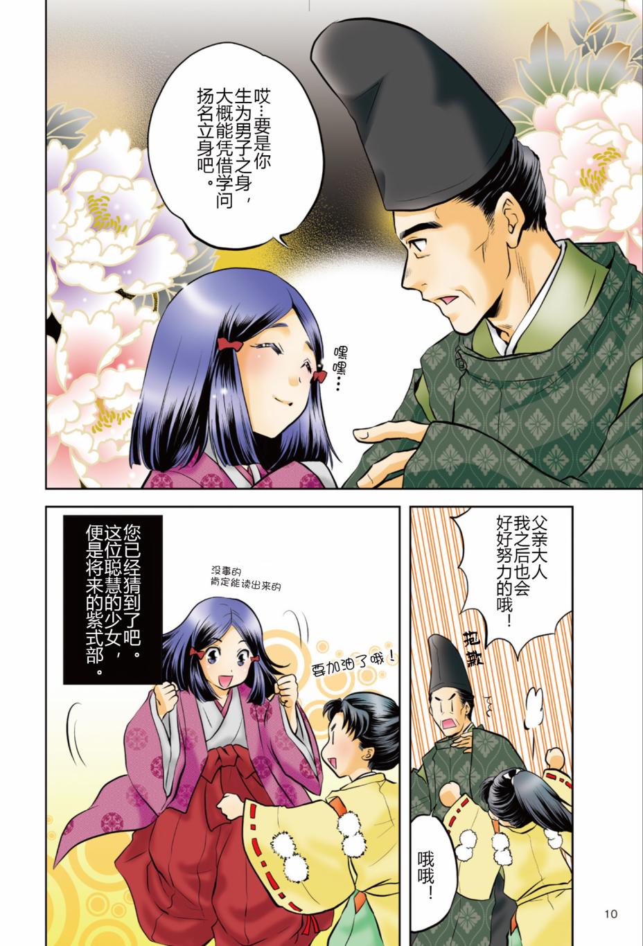 紫式部 华美的王朝绘卷《源氏物语》的作者韩漫全集-第01卷无删减无遮挡章节图片 