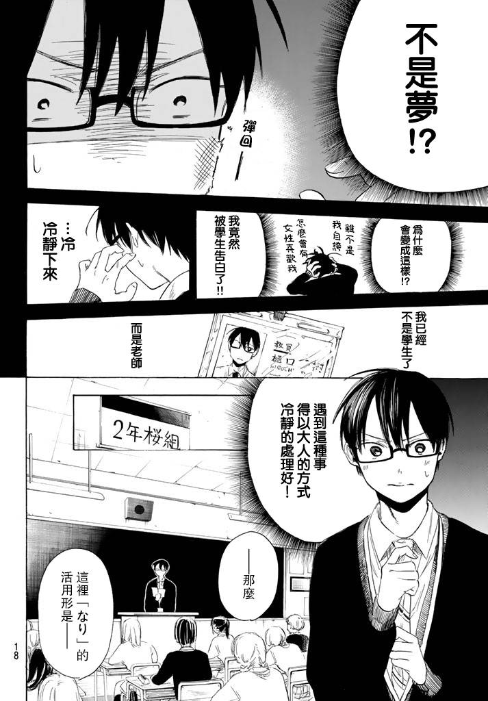 老师、我喜欢你。韩漫全集-第01话无删减无遮挡章节图片 