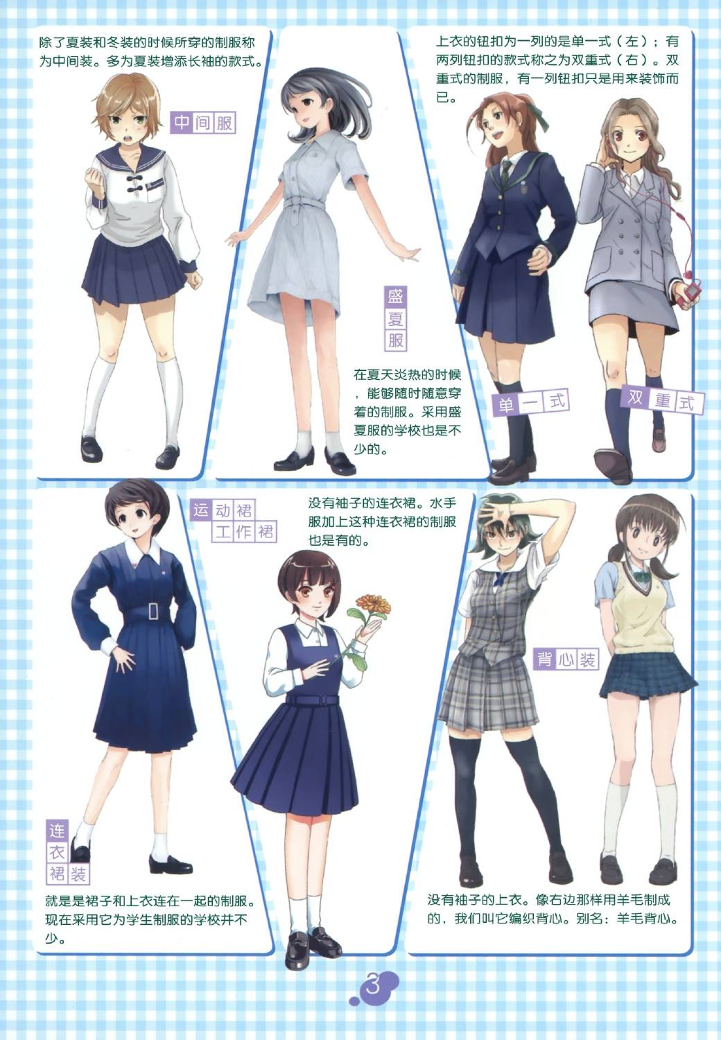 图解女子高校制服百科韩漫全集-全一卷无删减无遮挡章节图片 
