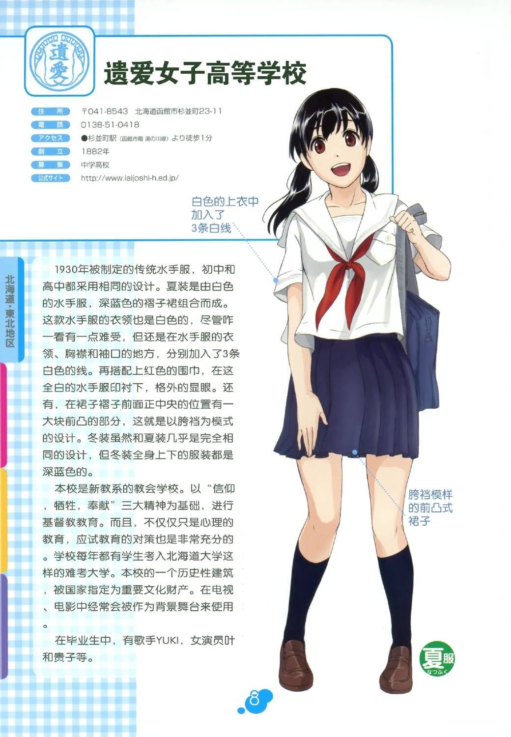 图解女子高校制服百科韩漫全集-全一卷无删减无遮挡章节图片 