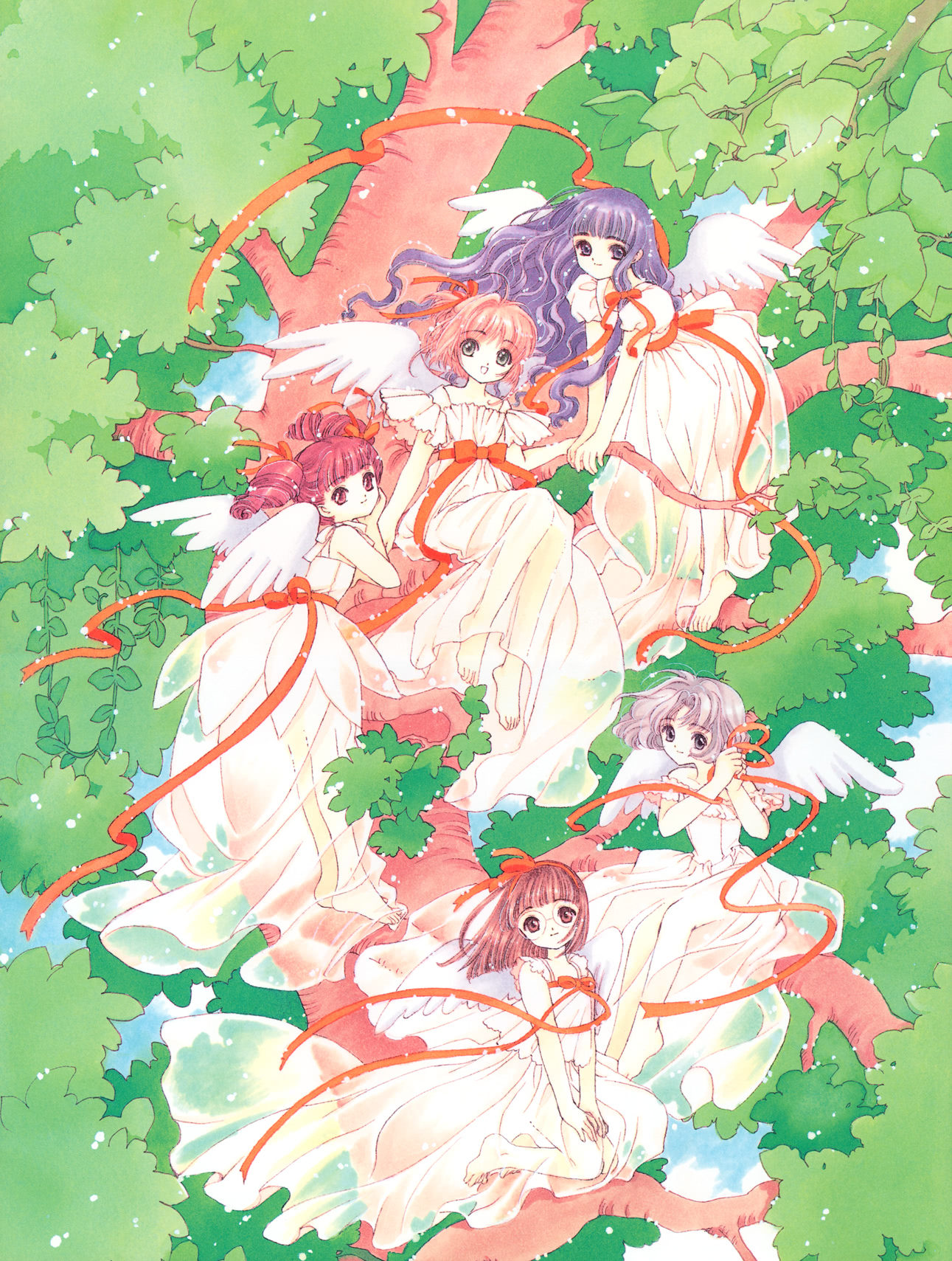 魔卡少女樱原画集韩漫全集-原画集01无删减无遮挡章节图片 