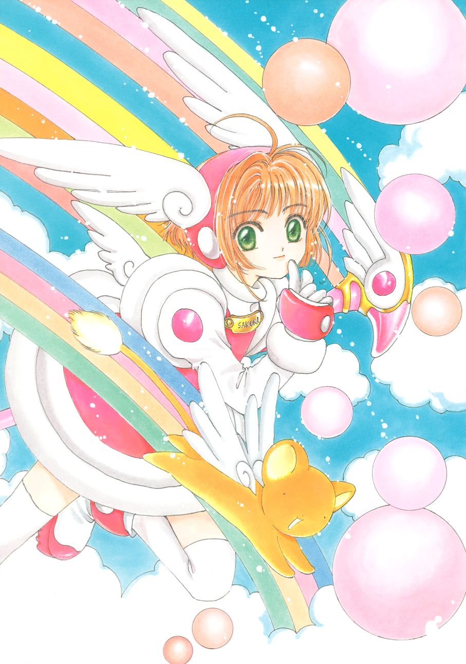 魔卡少女樱原画集韩漫全集-原画集01无删减无遮挡章节图片 