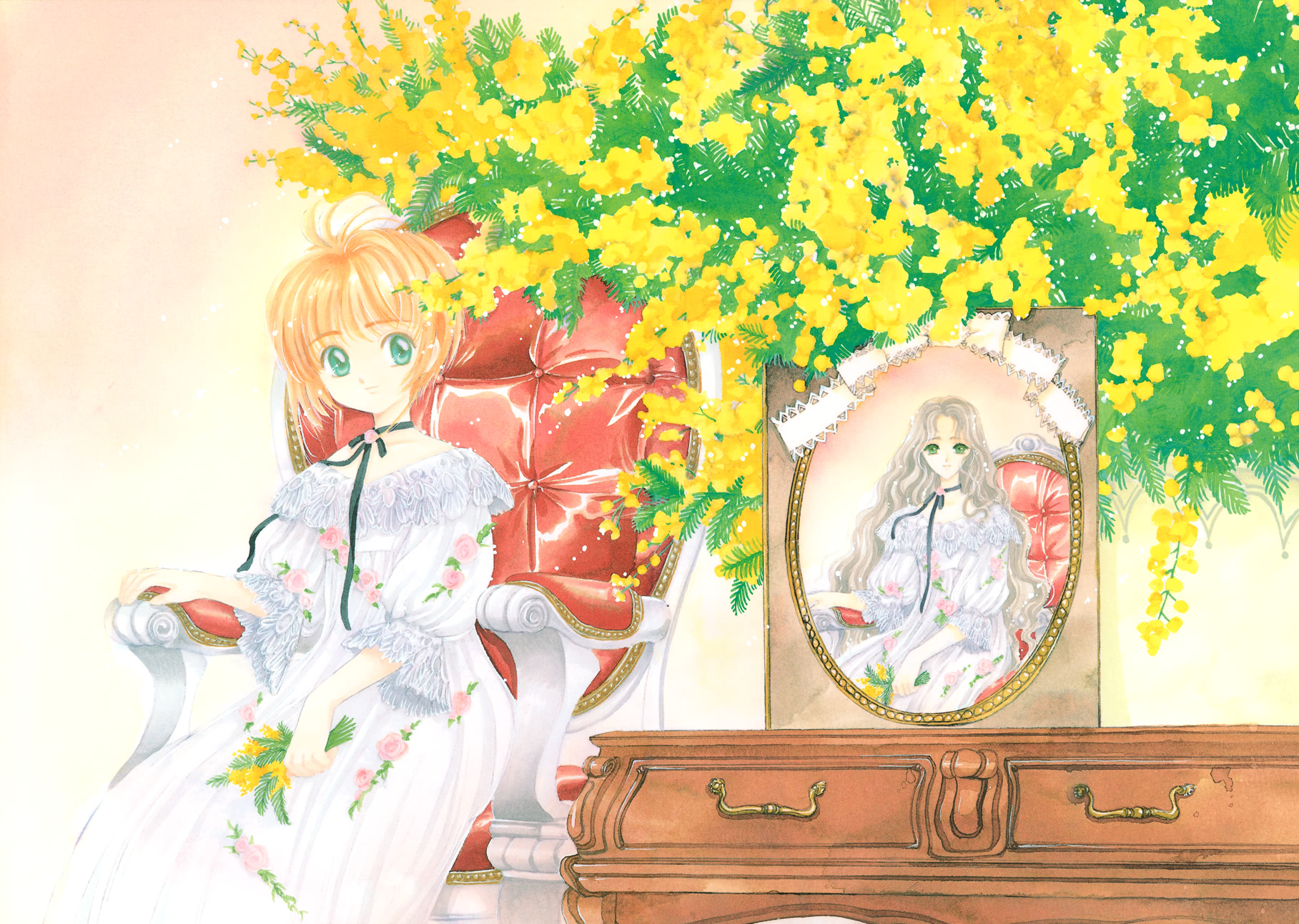 魔卡少女樱原画集韩漫全集-原画集01无删减无遮挡章节图片 