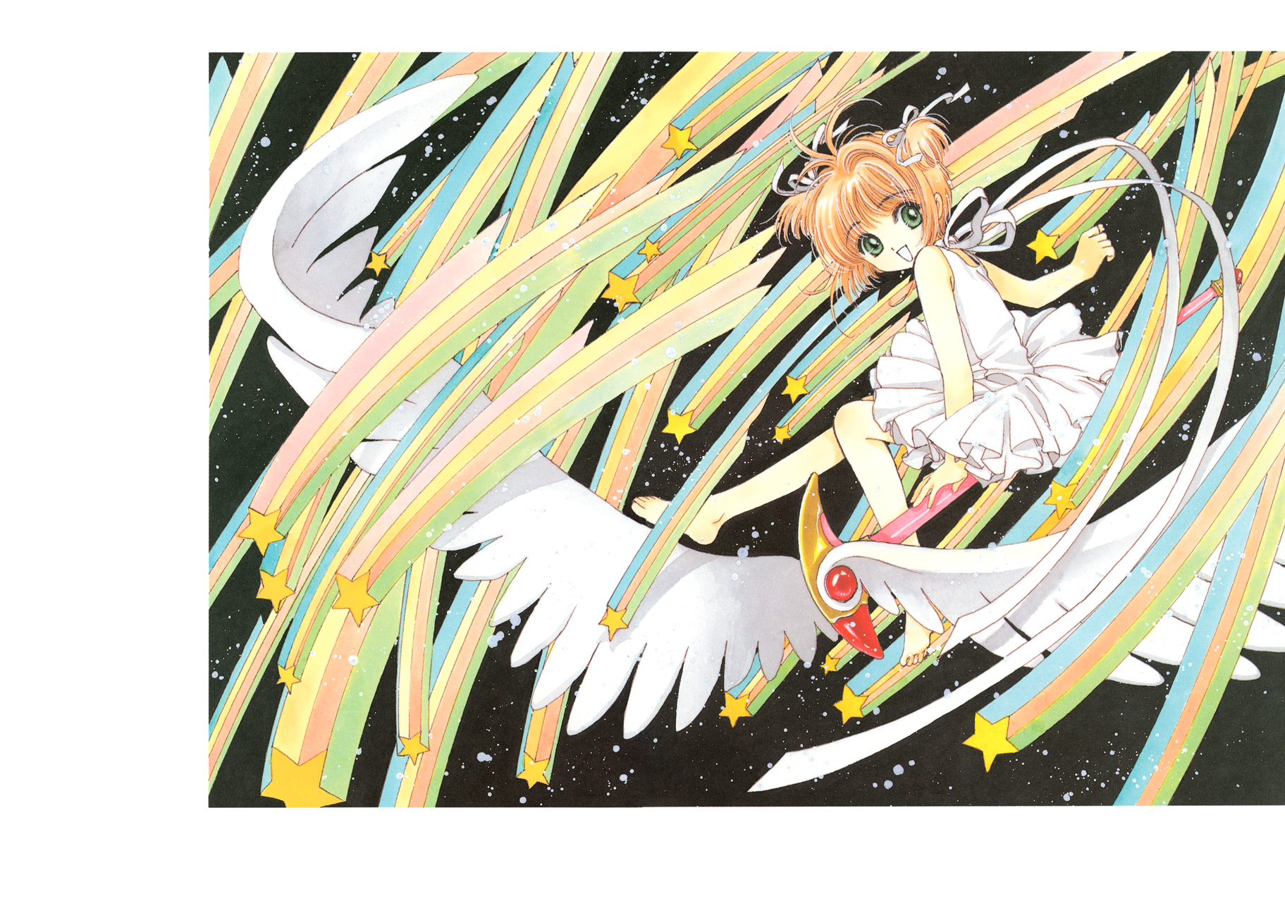 魔卡少女樱原画集韩漫全集-原画集01无删减无遮挡章节图片 