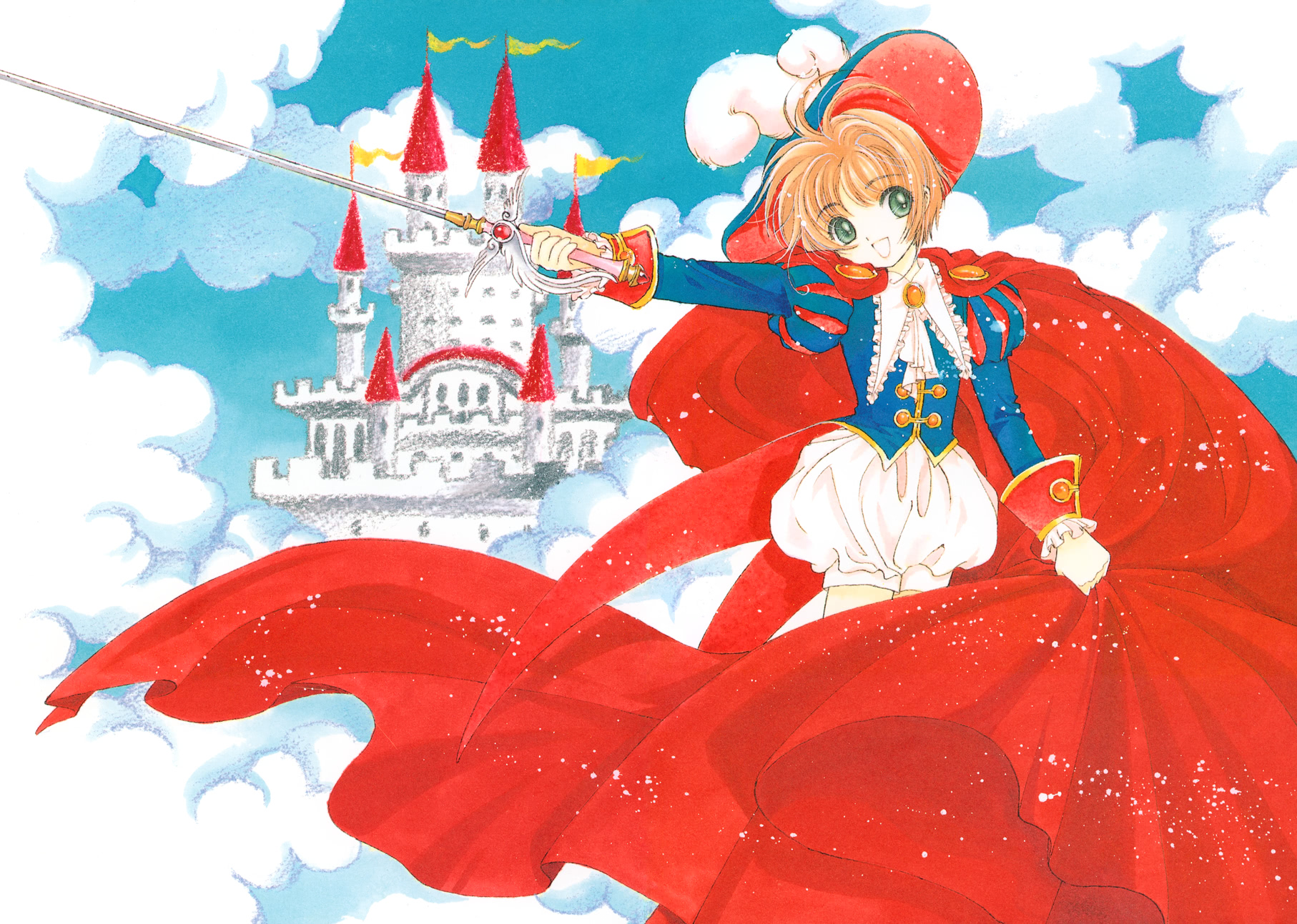 魔卡少女樱原画集韩漫全集-原画集01无删减无遮挡章节图片 