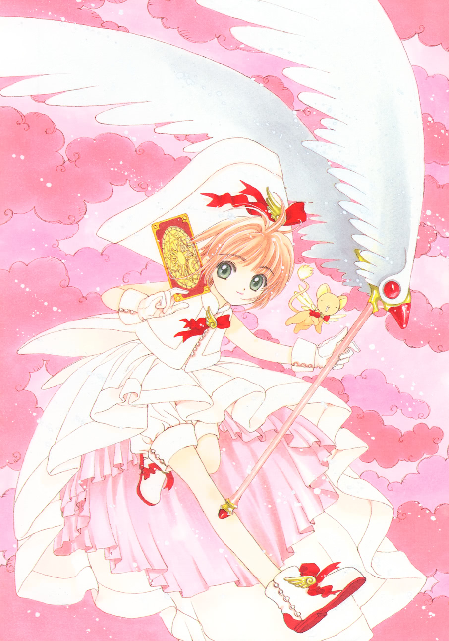 魔卡少女樱原画集韩漫全集-原画集01无删减无遮挡章节图片 