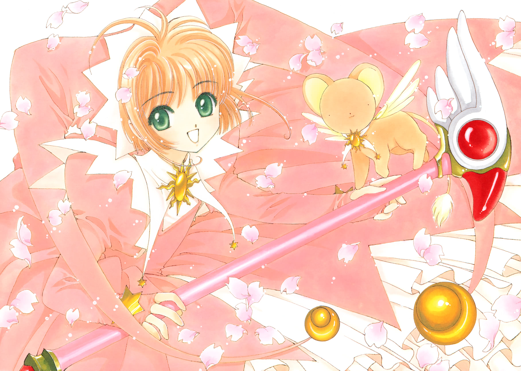 魔卡少女樱原画集韩漫全集-原画集01无删减无遮挡章节图片 