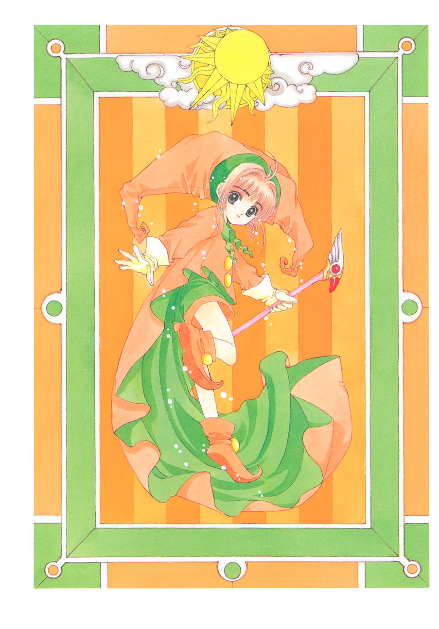 魔卡少女樱原画集韩漫全集-原画集01无删减无遮挡章节图片 
