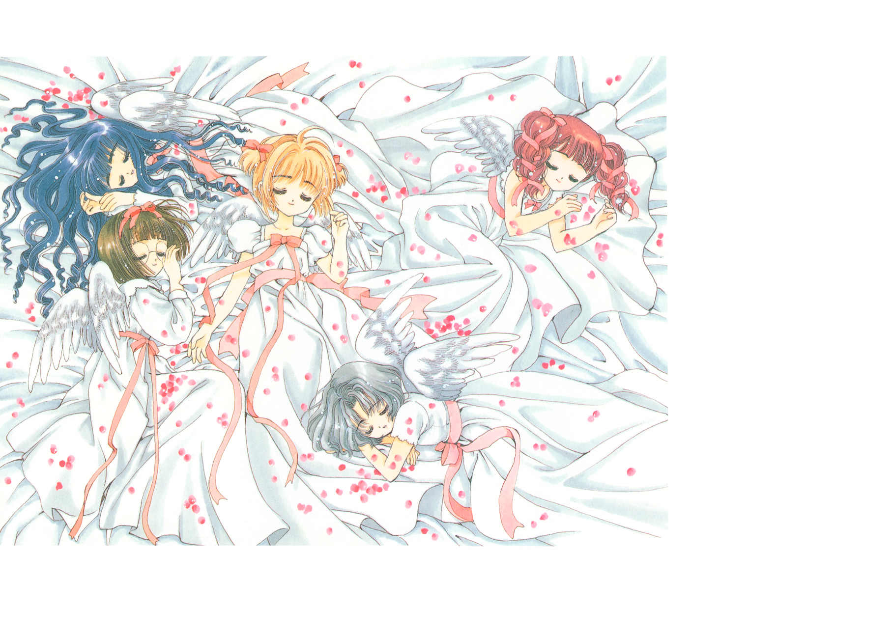 魔卡少女樱原画集韩漫全集-原画集01无删减无遮挡章节图片 