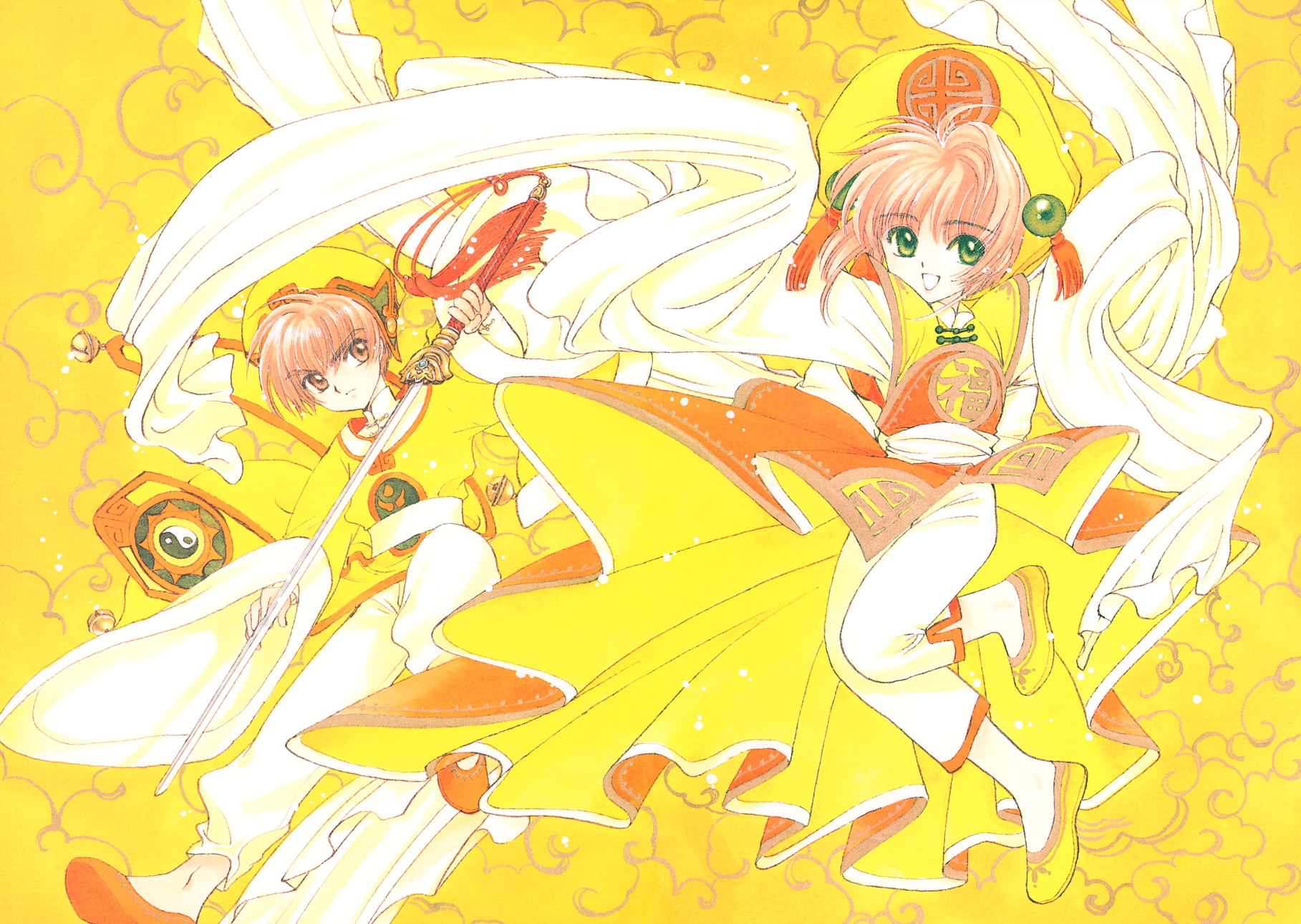 魔卡少女樱原画集韩漫全集-原画集01无删减无遮挡章节图片 