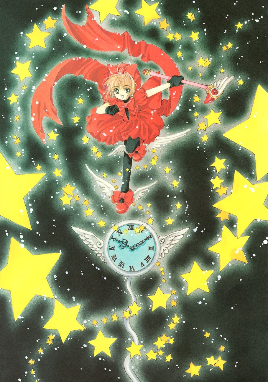魔卡少女樱原画集韩漫全集-原画集01无删减无遮挡章节图片 