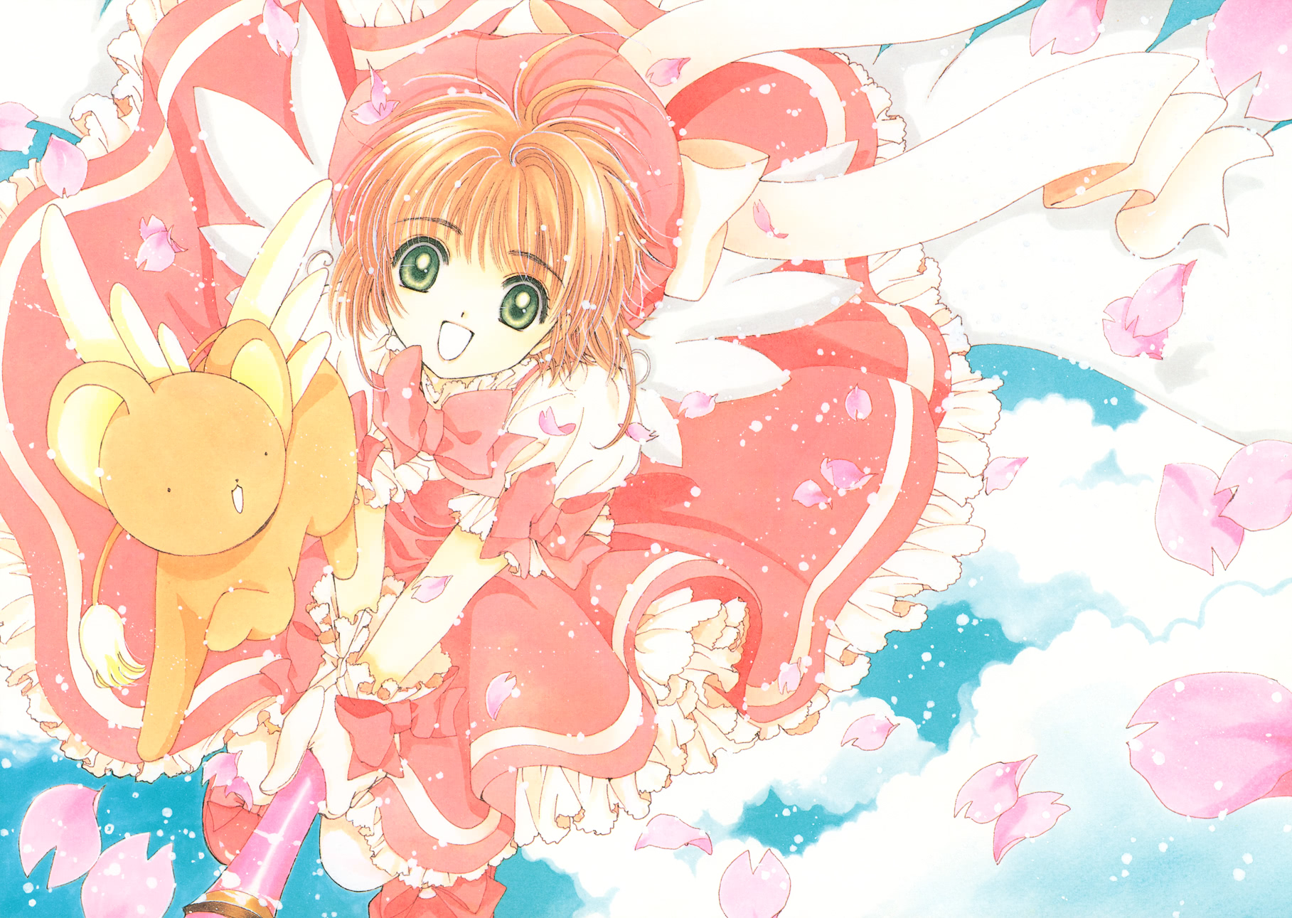 魔卡少女樱原画集韩漫全集-原画集01无删减无遮挡章节图片 