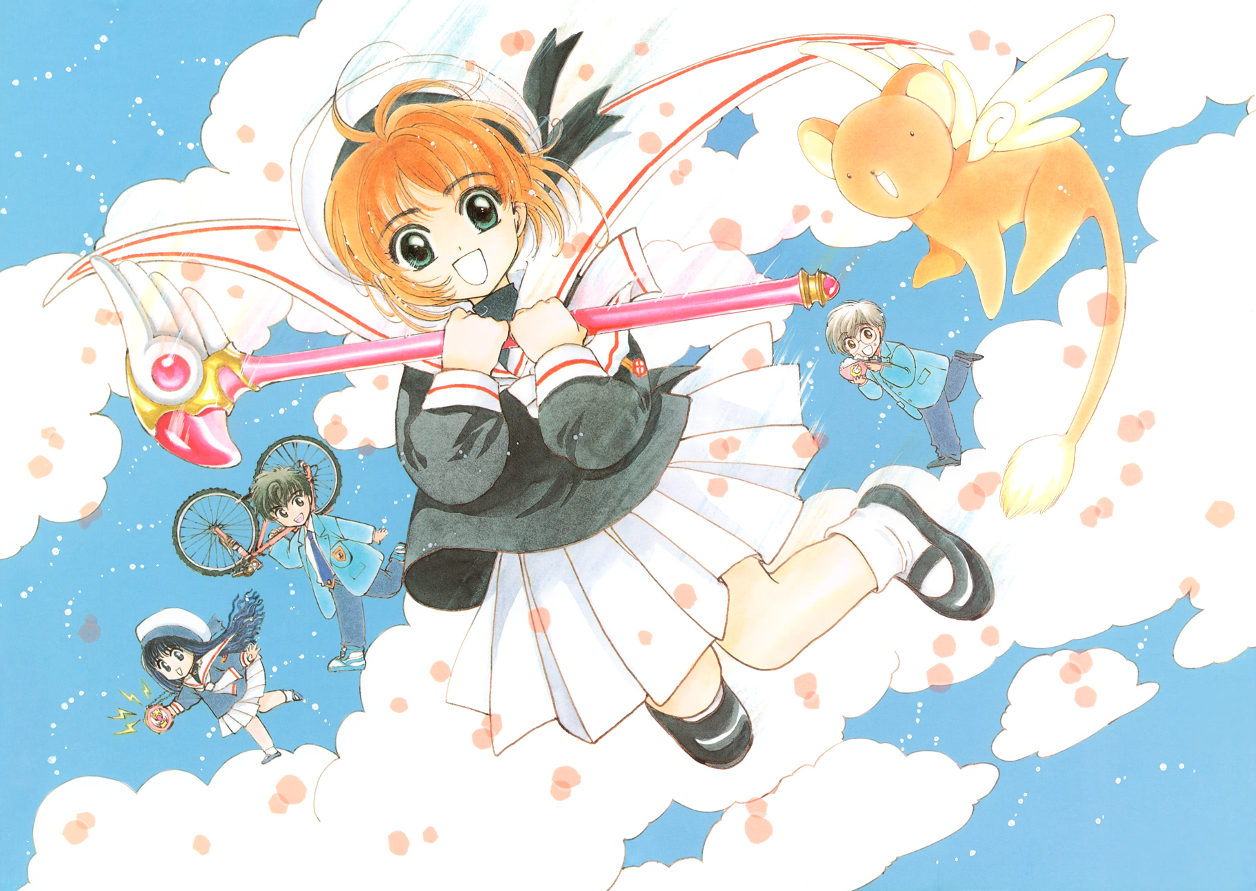 魔卡少女樱原画集韩漫全集-原画集01无删减无遮挡章节图片 