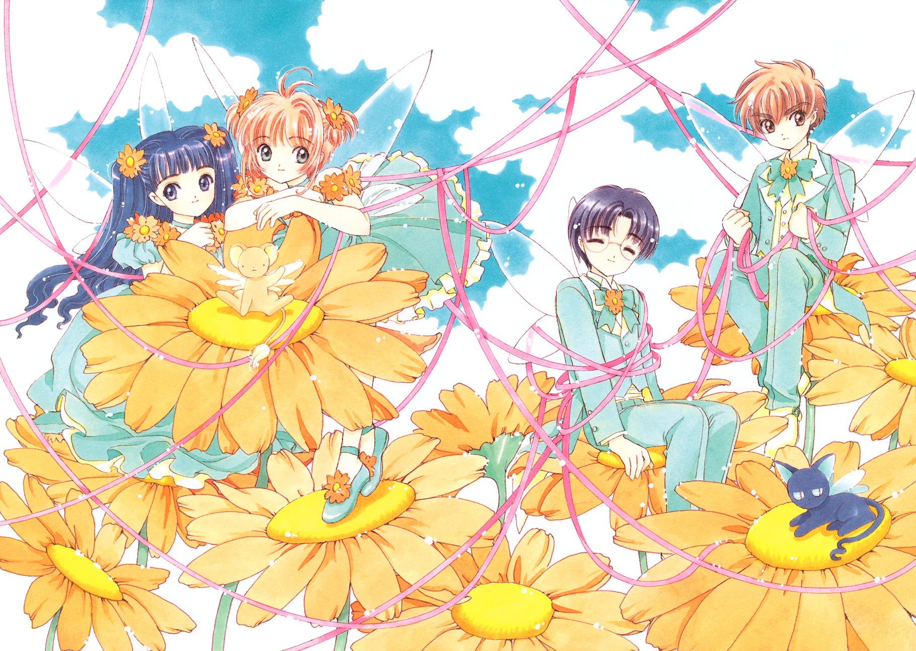 魔卡少女樱原画集韩漫全集-原画集02无删减无遮挡章节图片 