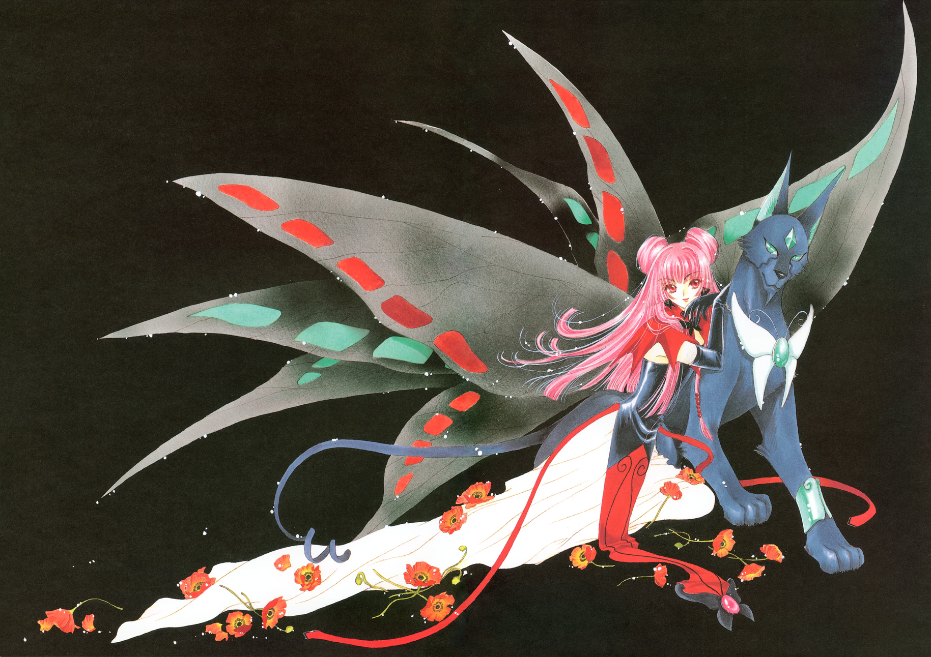 魔卡少女樱原画集韩漫全集-原画集02无删减无遮挡章节图片 