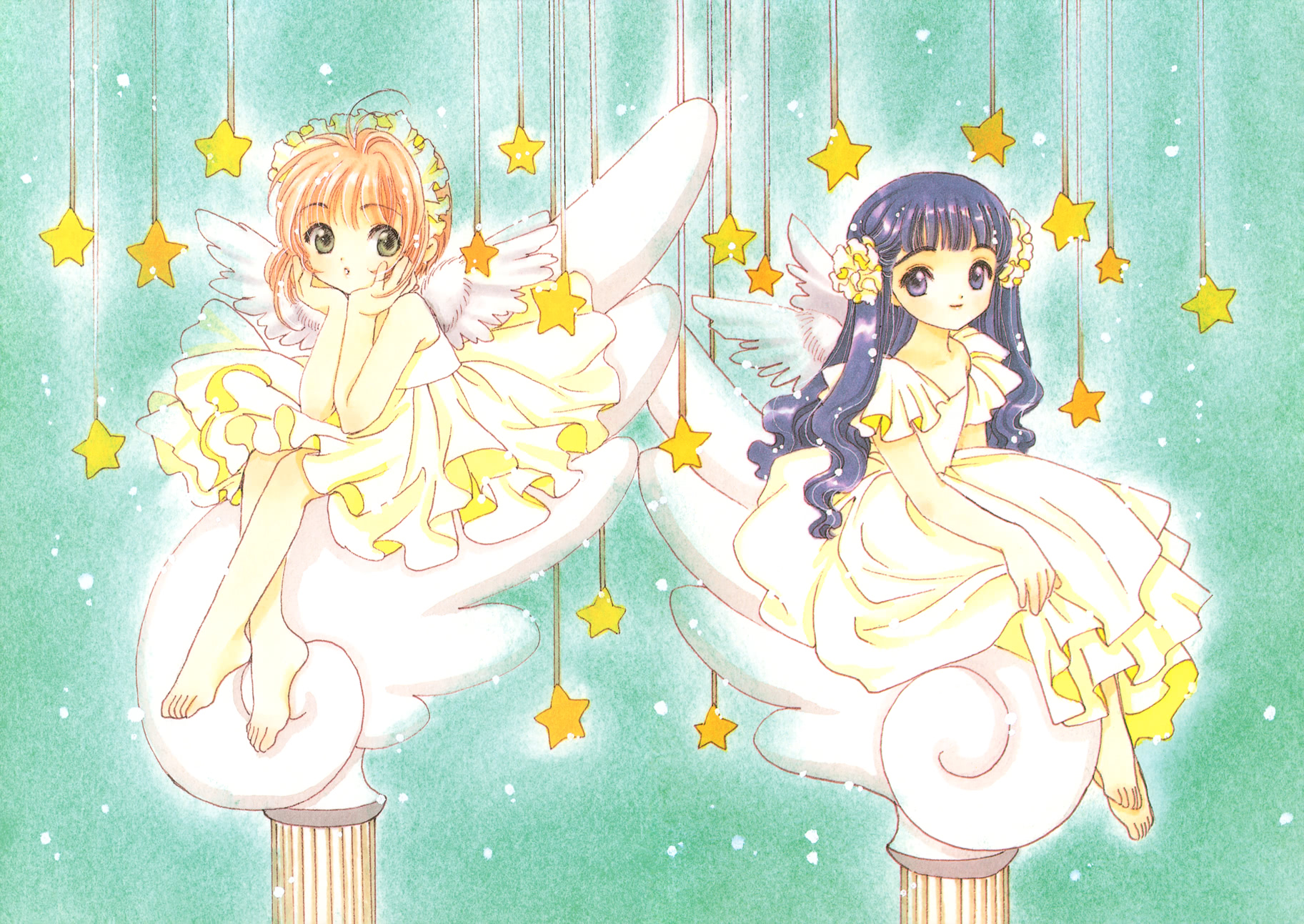 魔卡少女樱原画集韩漫全集-原画集02无删减无遮挡章节图片 
