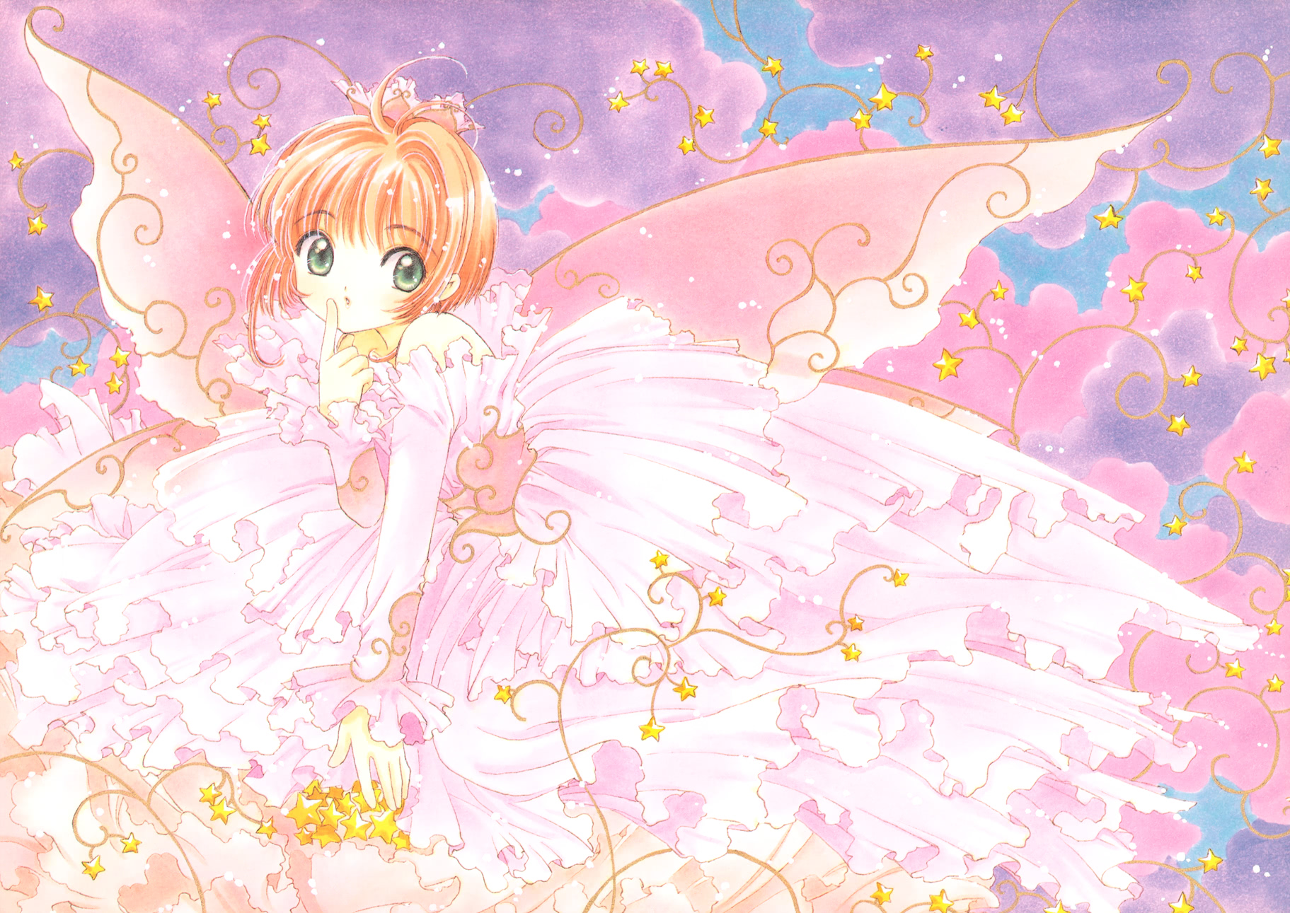 魔卡少女樱原画集韩漫全集-原画集02无删减无遮挡章节图片 