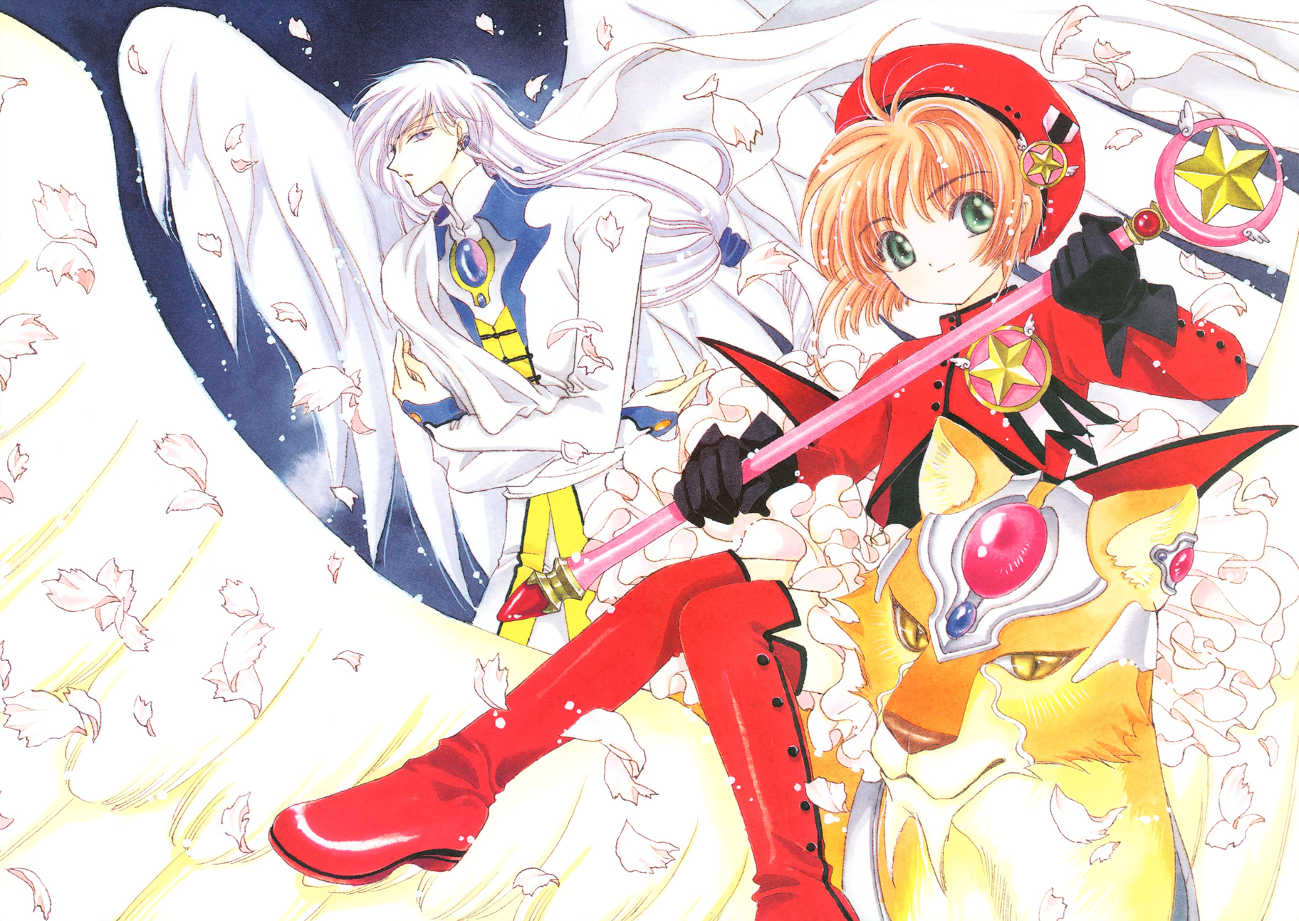 魔卡少女樱原画集韩漫全集-原画集02无删减无遮挡章节图片 