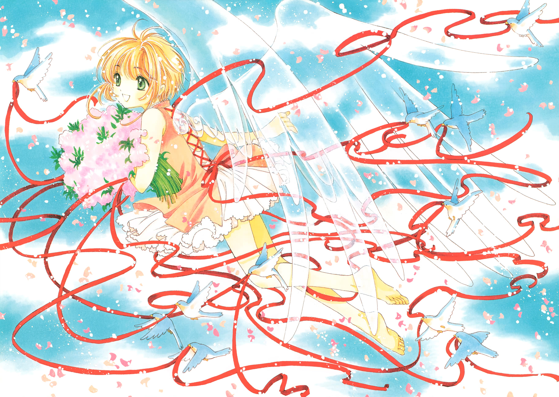 魔卡少女樱原画集韩漫全集-原画集03无删减无遮挡章节图片 