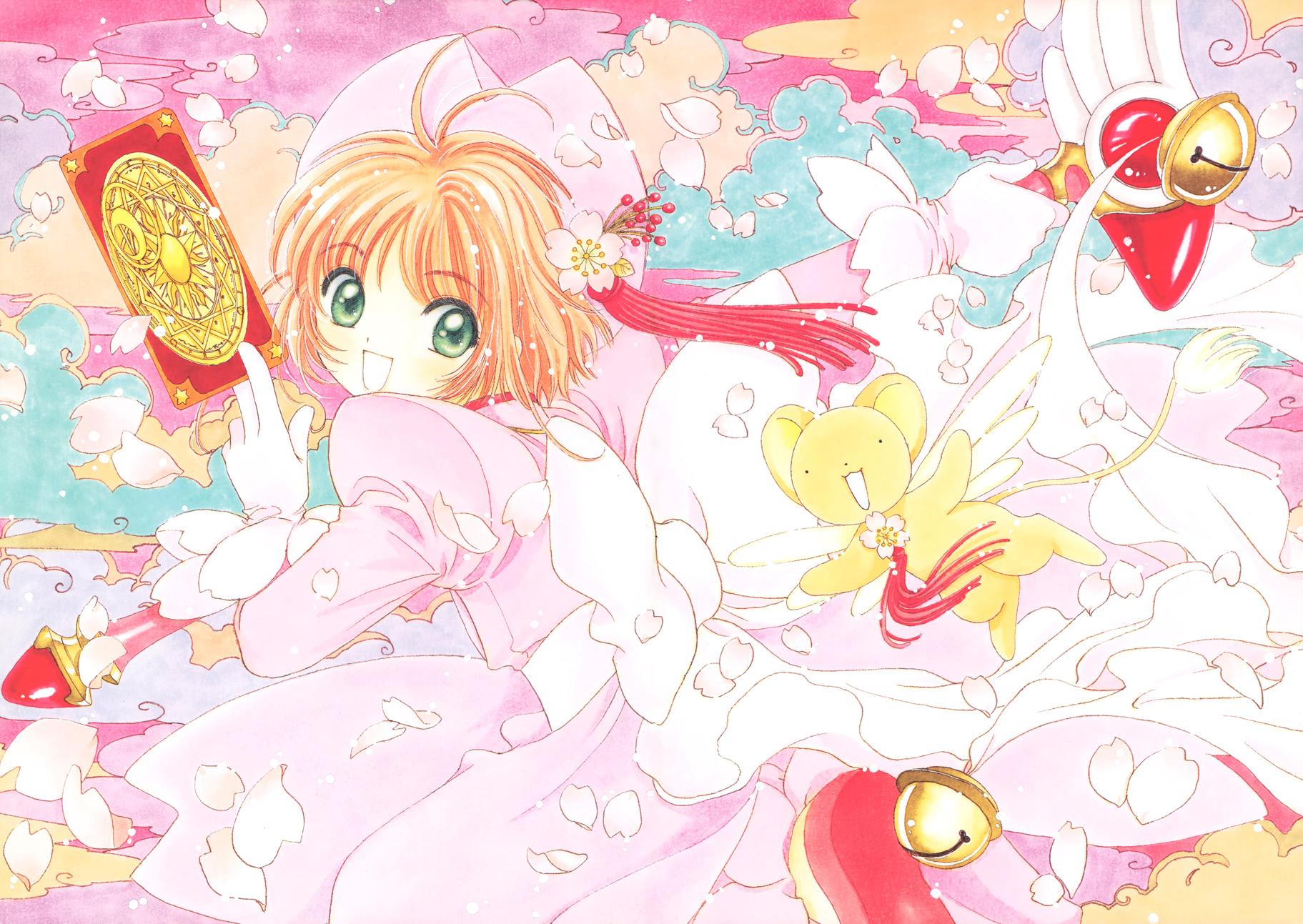 魔卡少女樱原画集韩漫全集-原画集03无删减无遮挡章节图片 