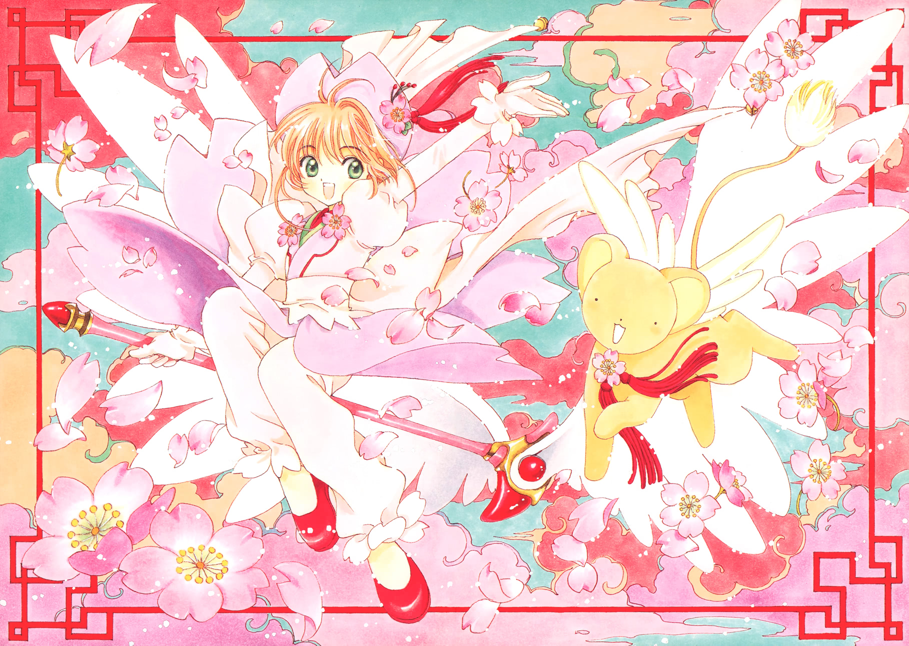 魔卡少女樱原画集韩漫全集-原画集03无删减无遮挡章节图片 