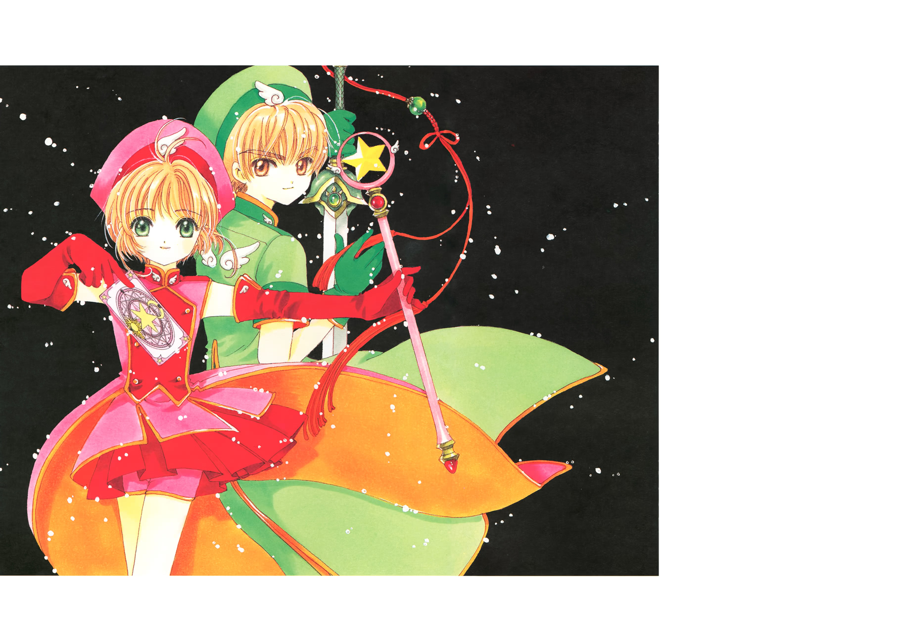 魔卡少女樱原画集韩漫全集-原画集03无删减无遮挡章节图片 