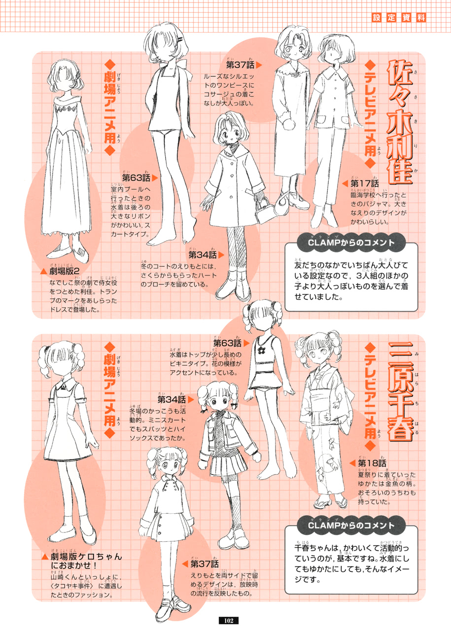 魔卡少女樱原画集韩漫全集-纪念册无删减无遮挡章节图片 