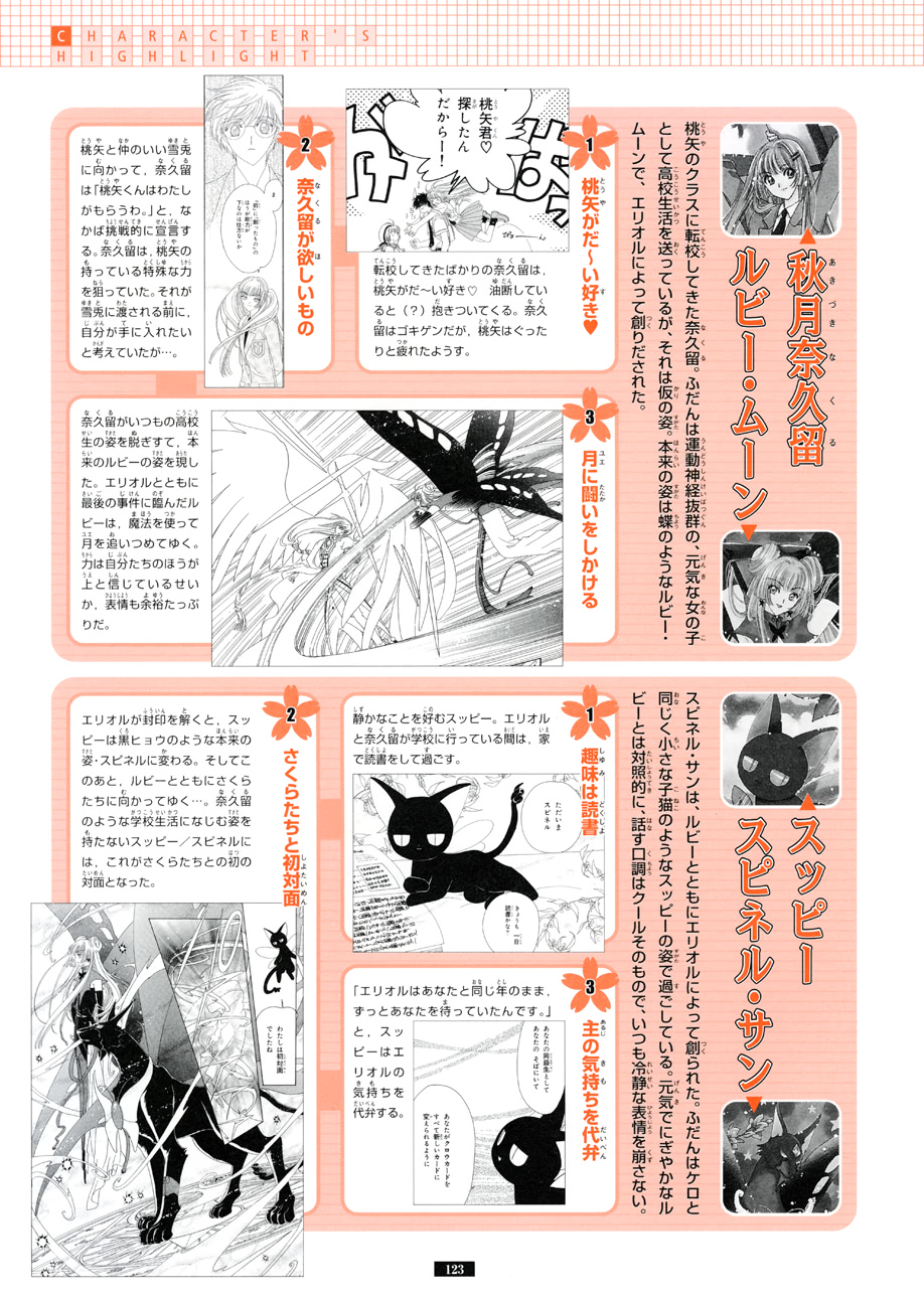 魔卡少女樱原画集韩漫全集-纪念册无删减无遮挡章节图片 