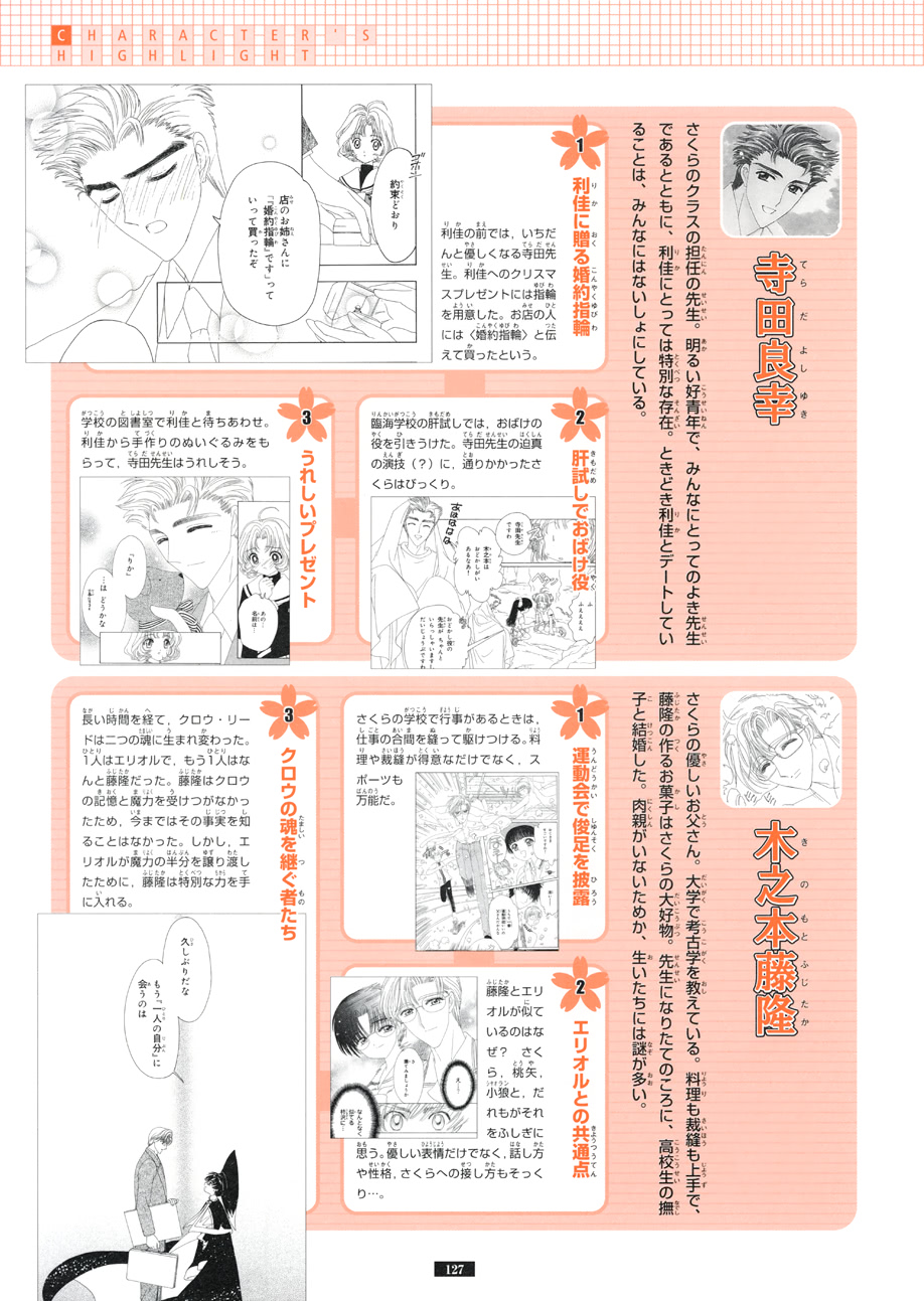 魔卡少女樱原画集韩漫全集-纪念册无删减无遮挡章节图片 