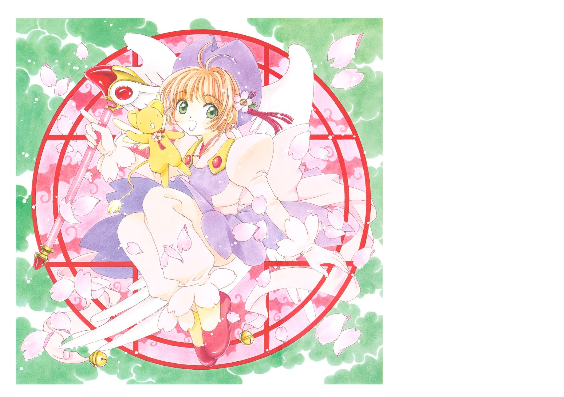 魔卡少女樱原画集韩漫全集-纪念册无删减无遮挡章节图片 