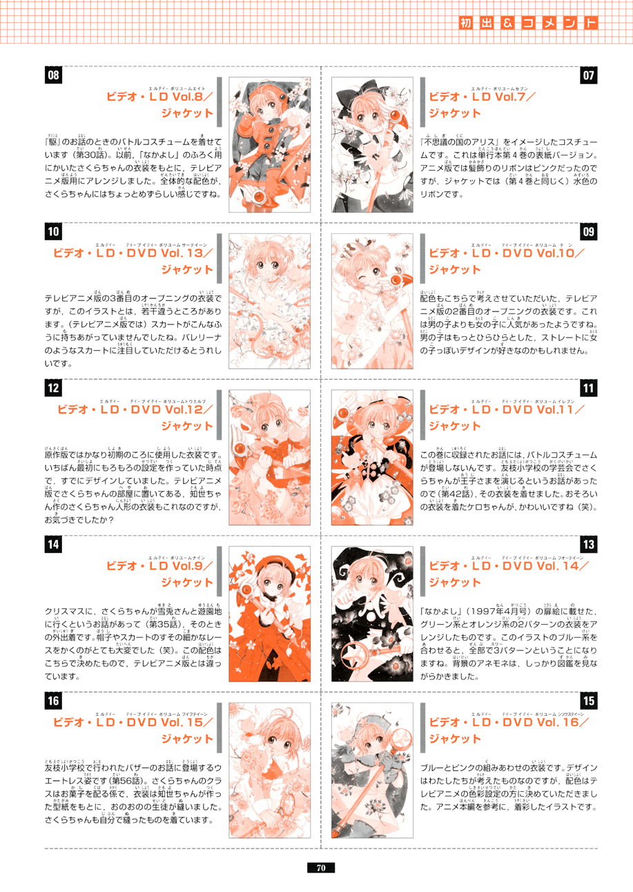 魔卡少女樱原画集韩漫全集-纪念册无删减无遮挡章节图片 