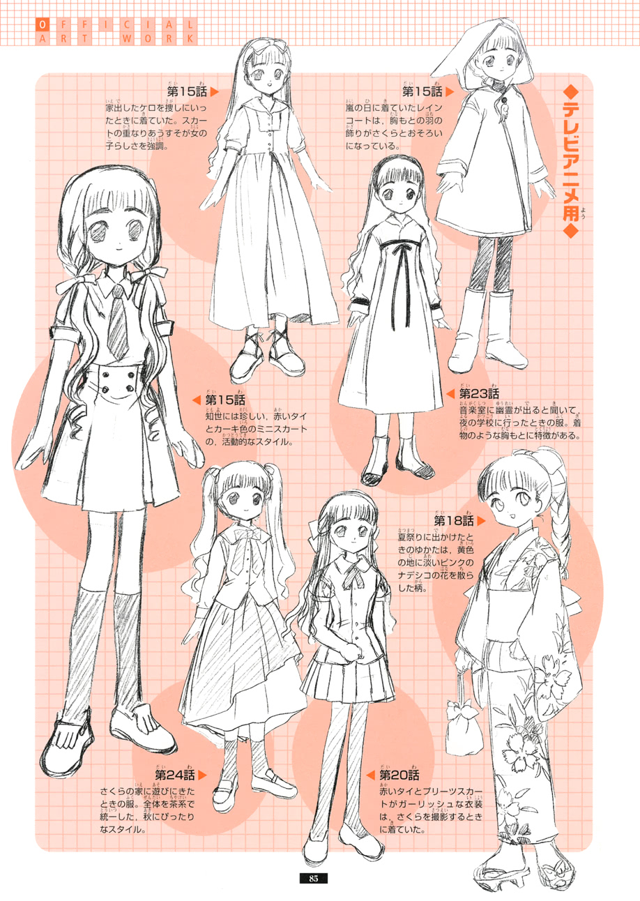 魔卡少女樱原画集韩漫全集-纪念册无删减无遮挡章节图片 