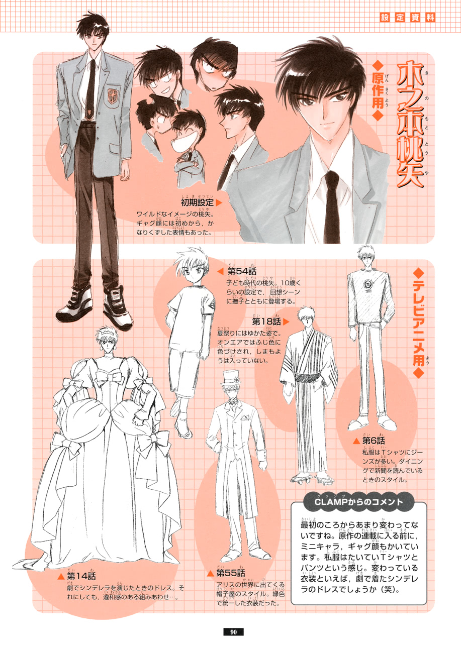 魔卡少女樱原画集韩漫全集-纪念册无删减无遮挡章节图片 