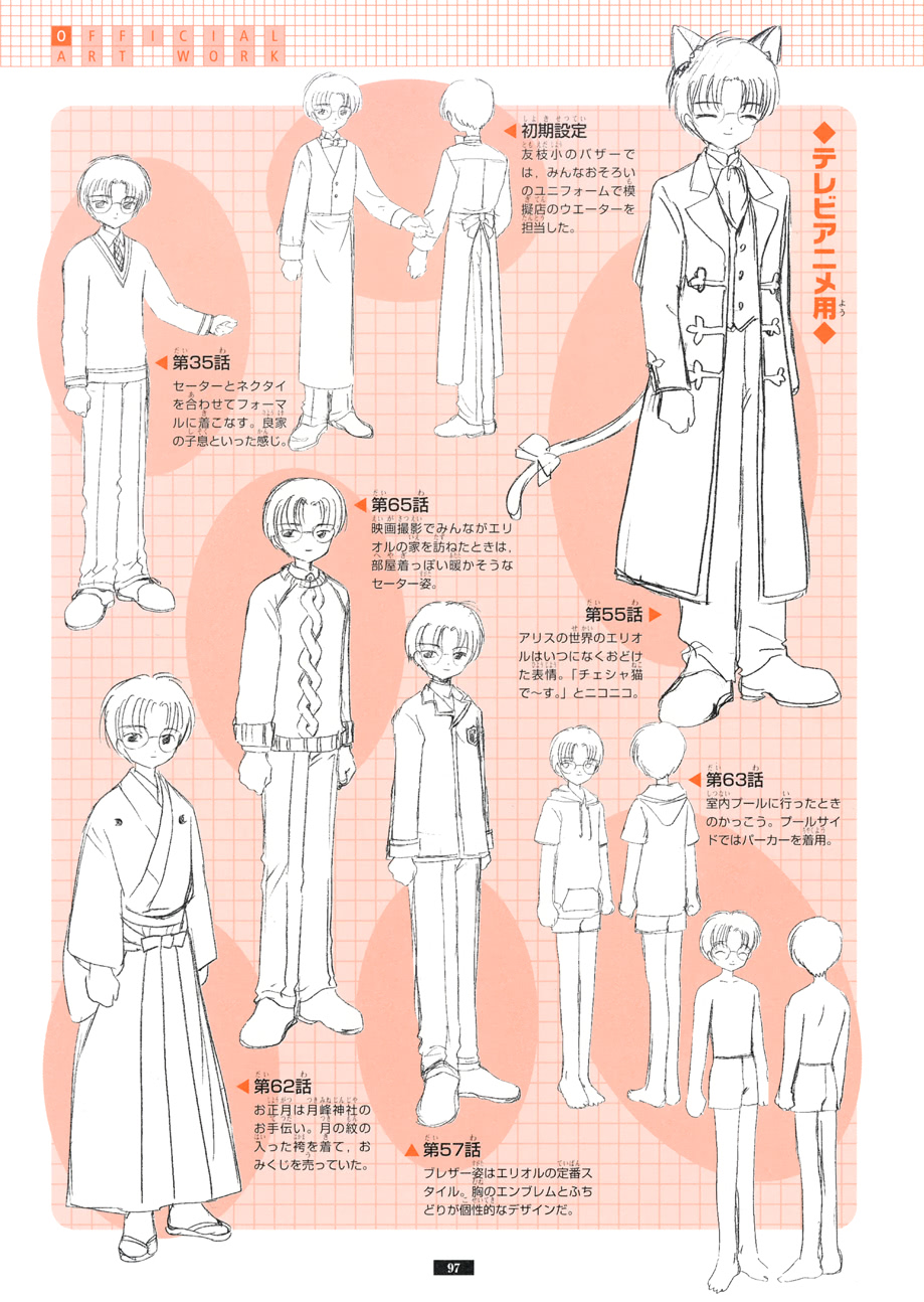 魔卡少女樱原画集韩漫全集-纪念册无删减无遮挡章节图片 
