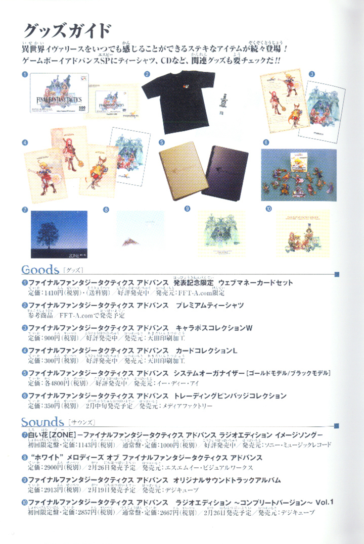 最终幻想战略版公式设定资料集韩漫全集-全一卷无删减无遮挡章节图片 