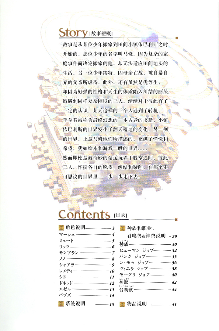 最终幻想战略版公式设定资料集韩漫全集-全一卷无删减无遮挡章节图片 