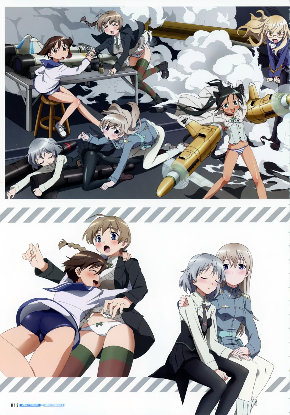 强袭魔女画集韩漫全集-STRIKE WITCHES OFFICIAL VISUAL COMPLETE FILE无删减无遮挡章节图片 