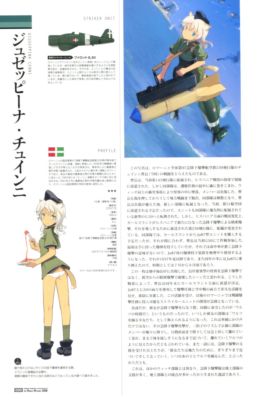 强袭魔女画集韩漫全集-岛田フミカネ THE WORLD WITCHES 2018无删减无遮挡章节图片 