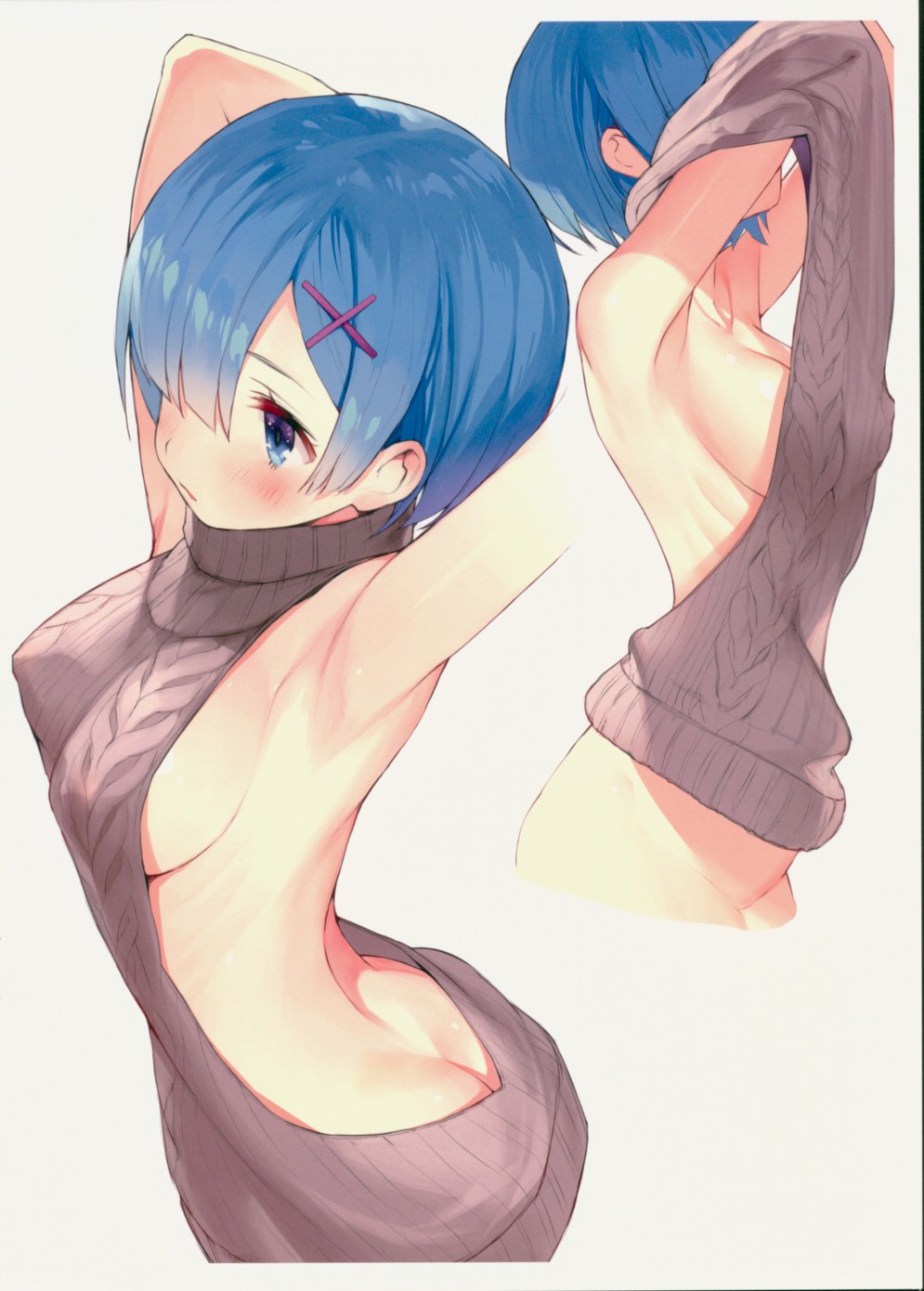 蕾姆酱涂鸦本韩漫全集-(C93)画集无删减无遮挡章节图片 