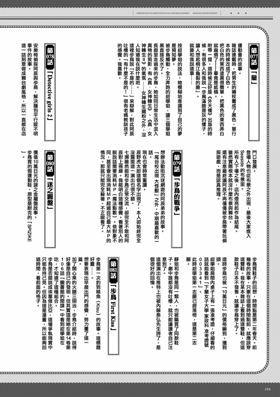 即使如此小镇依然转动 官方导读本传阅板韩漫全集-资料集无删减无遮挡章节图片 