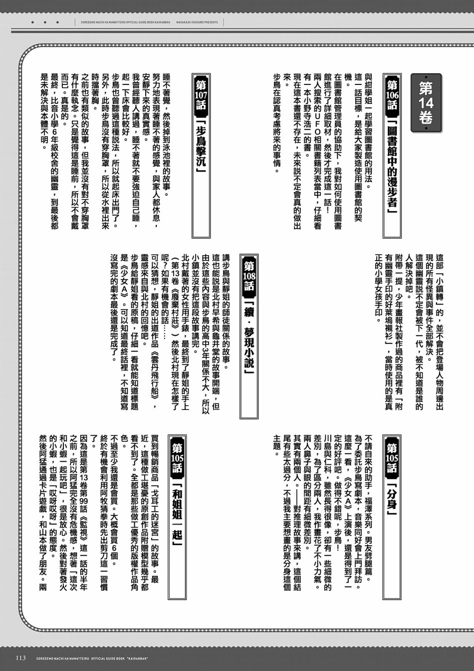 即使如此小镇依然转动 官方导读本传阅板韩漫全集-资料集无删减无遮挡章节图片 