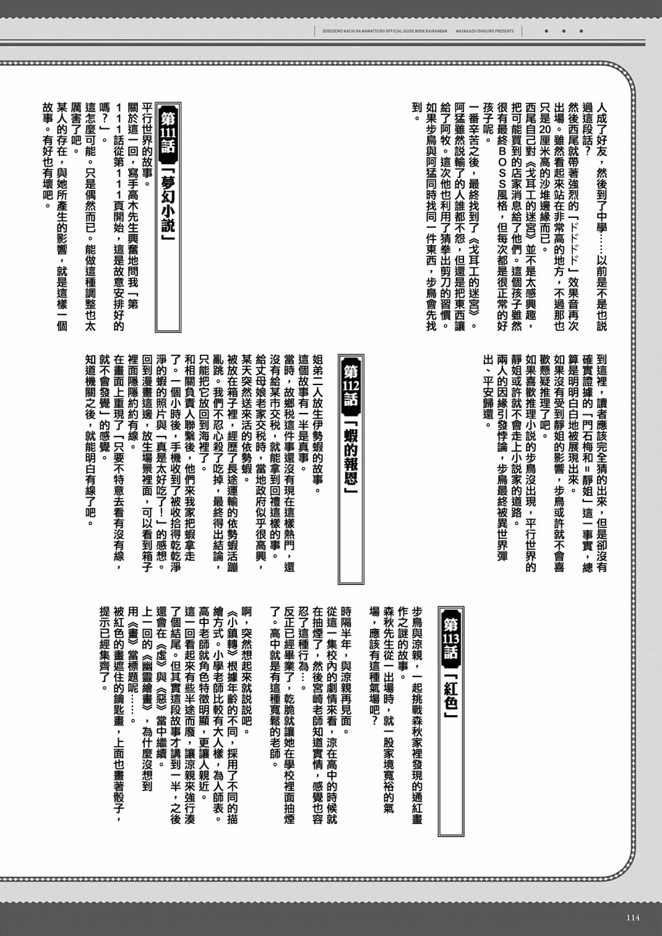 即使如此小镇依然转动 官方导读本传阅板韩漫全集-资料集无删减无遮挡章节图片 