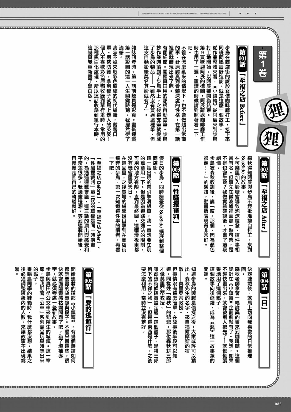 即使如此小镇依然转动 官方导读本传阅板韩漫全集-资料集无删减无遮挡章节图片 
