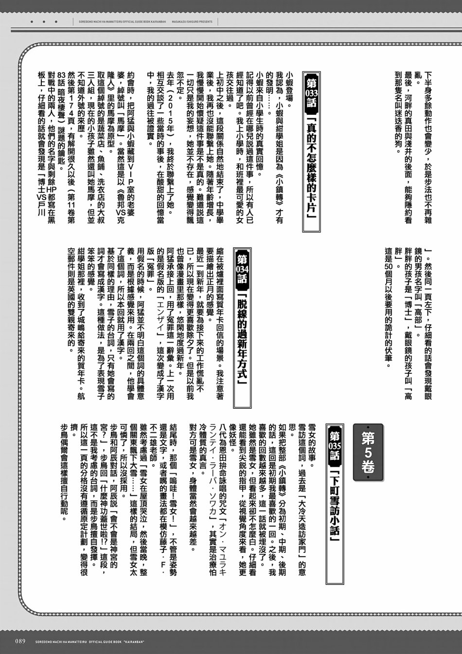 即使如此小镇依然转动 官方导读本传阅板韩漫全集-资料集无删减无遮挡章节图片 